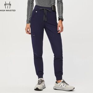 Navy blue Zamora figs jogger scrub pants - women’s